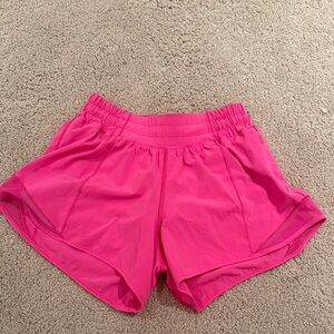 lululemon athletica Bright Pink Athletic Shorts